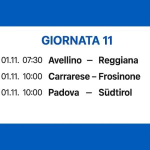 Schedina Vincente – Serie B 01/11/2025